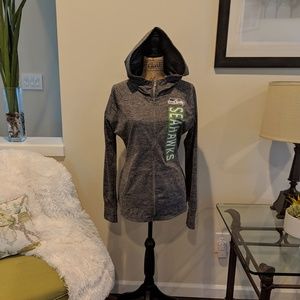 Seattle Seahawks Performance Zip Up Jacket